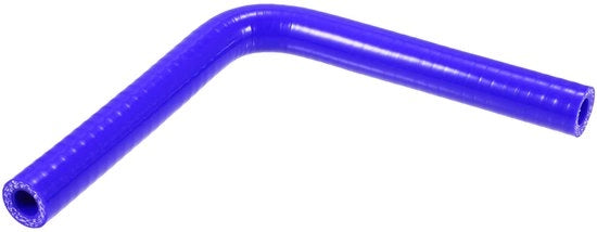 Slang di Silicone 90 Gradi Curvo - Universale - 13mm Diametro Interno - 5mm Diccia - Blu - Materiale Resistente - Slang di Raffreddamento