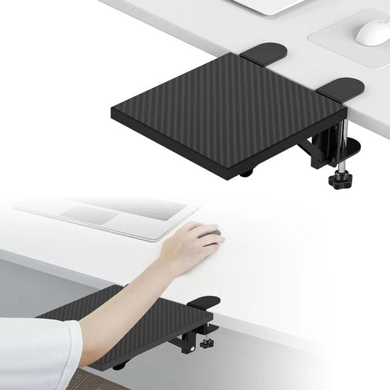 Sostegno Ergonomico da Ufficio - Supporto Braccio - Pieghevole - Maniglia in Acciaio - Robusto - 20 x 24 cm