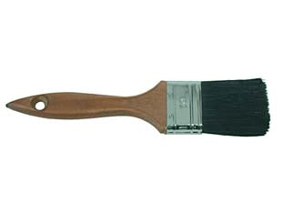 PENNELLESSE SETOLA NERA MANICO LEGNO- - mm.30x13x48 - 12 pezzi FEUDO