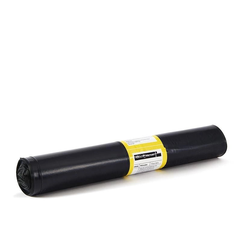 Perfetto 0358A sacchetto per rifiuti 130 L Nero 10 pz