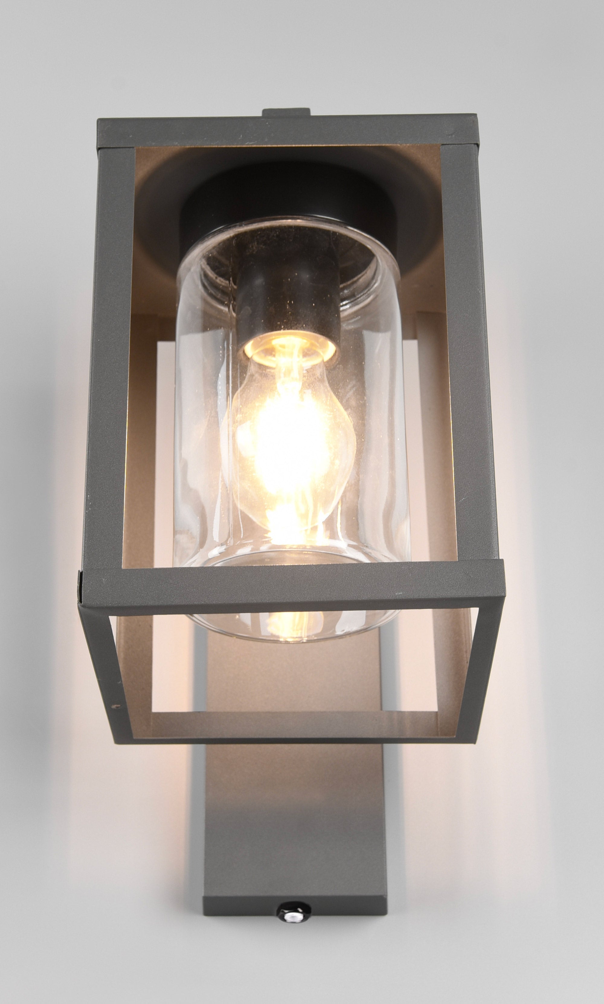 Applique da Esterno Attacco E27 in Alluminio Pressofuso Antracite