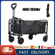 Caravan per Campeggio - Grande Capacità - Ripiegabile - 100L - Portatile
