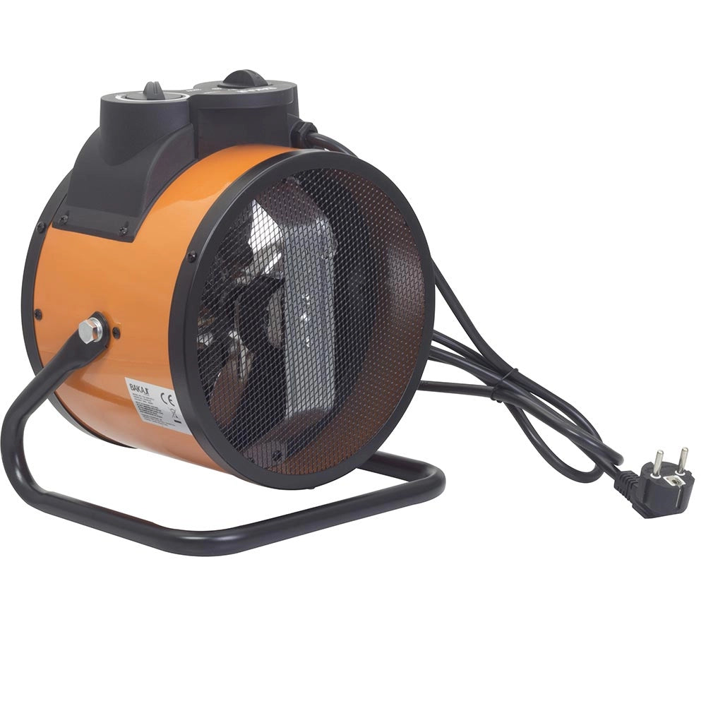 Stufa Elettrica Ceramica Industriale 2000W Termoventilatore Portatile Inclinabile