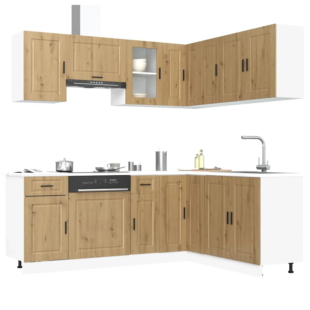 Set Mobili da Cucina 11 pz Porto Rovere Artigianale Truciolato 3314970