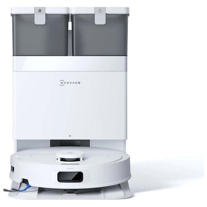 Ecovacs, Deebot T30C Gen 2 Bianco, Robot Aspirapolvere, Senza Sacchetto, Funzione Lavaggio