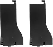 Set di filtri per aspirapolvere 2 pezzi - Accessori per il serbatoio di pulizia - Nero - 16,5 x 8 cm - Nuovo in plastica - Facile da pulire - Filtro