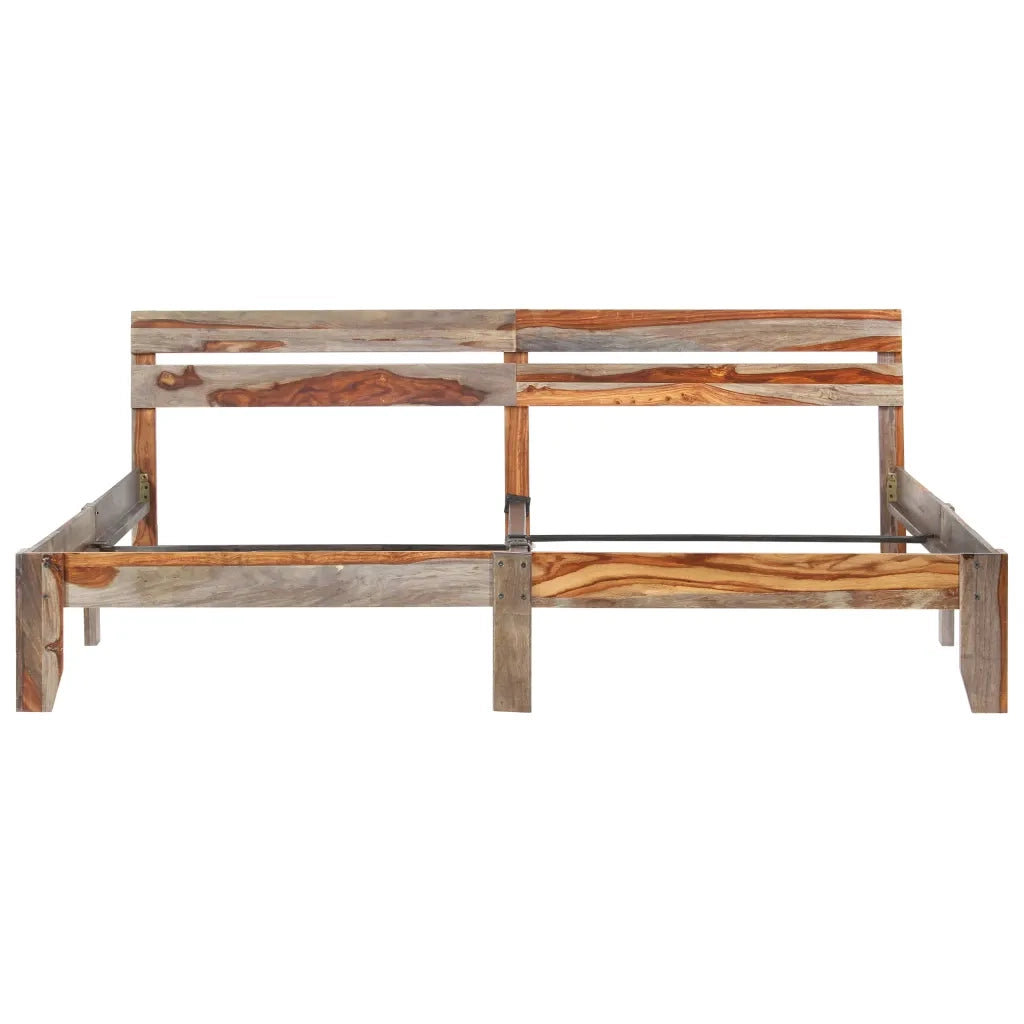 Giroletto senza Materasso in Legno Massello 200x200 cm 288414