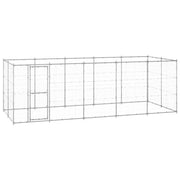 Gabbia per Cani da Esterno in Acciaio Zincato 12,1 mÂ² cod mxl 59982