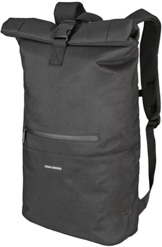 Borsa Roll-Top 30l per Bicicletta - Borsa per uso quotidiano - Impermeabile e molto facile da ripiegare (Grigio Scuro)