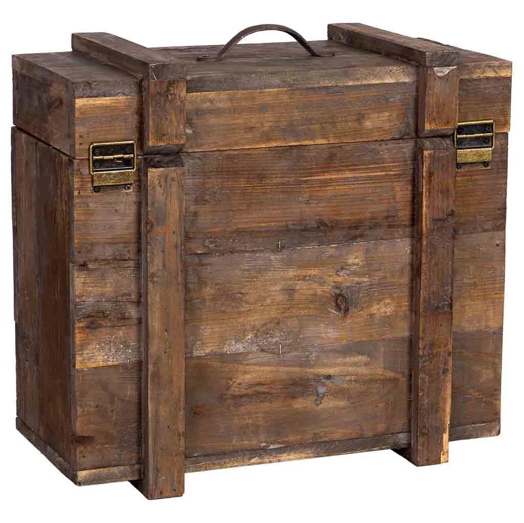 Scatola in legno 48x24x46h cm