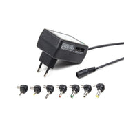 Alimentatre Adattatore universale AC-DC - 12 W - Selettore Manuale