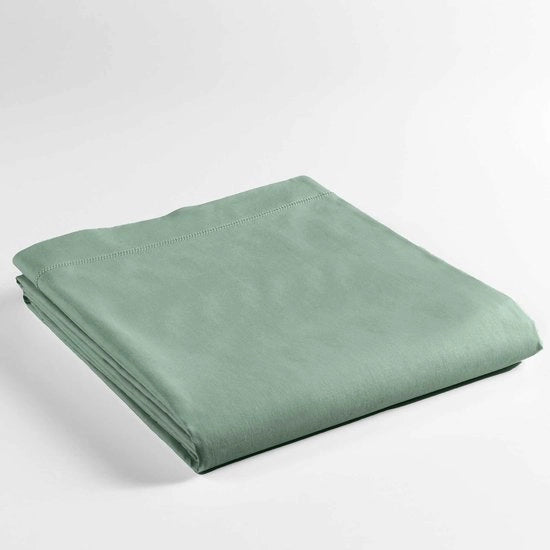 Coperta da letto 180 x 290 cm - 100% Cotone - Lino - Sale - Colore Lussuoso - Comodo e Respirante - Copertina da letto