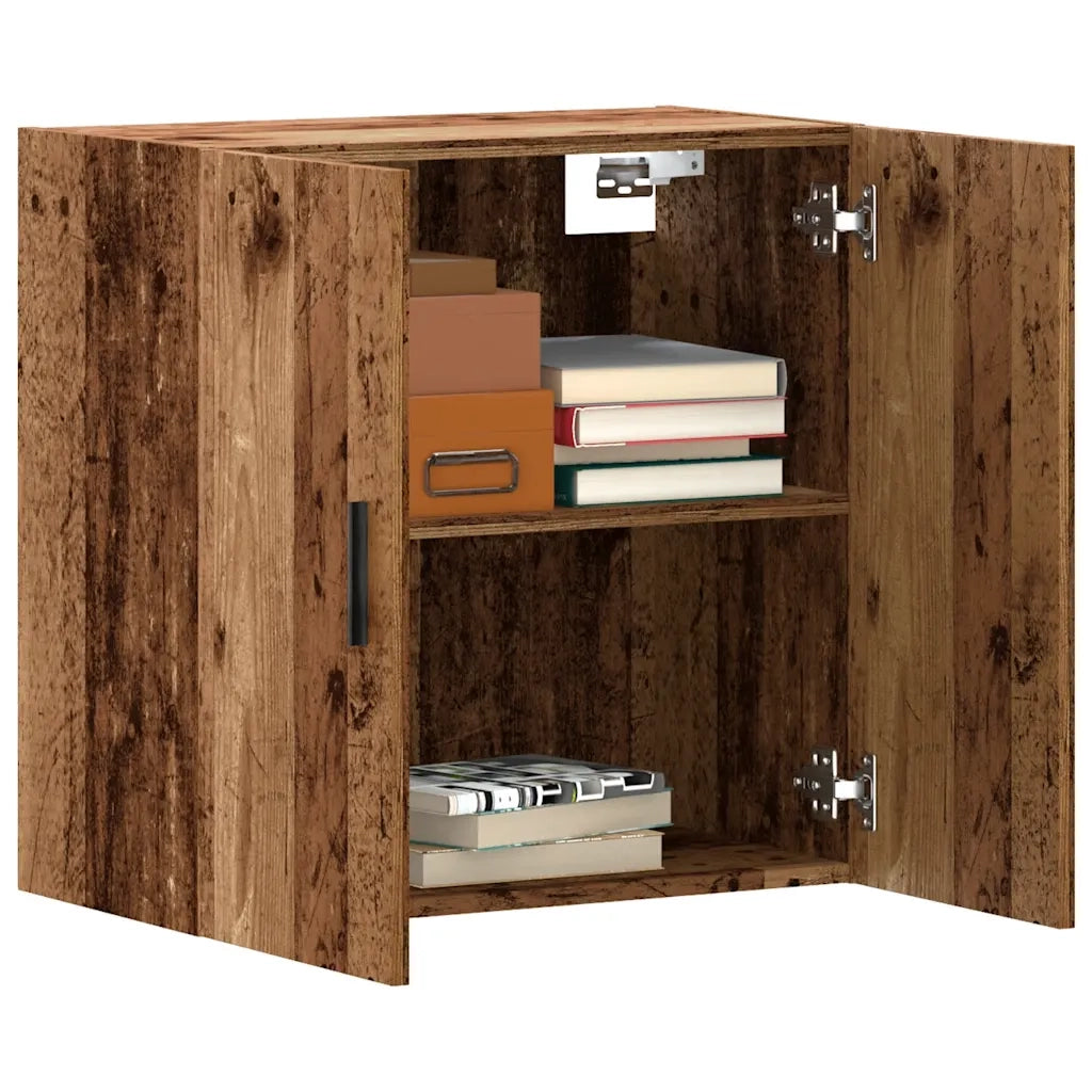 Armadietto a Muro | Mobile a Parete Legno Vecchio 60x31x60 cm in Truciolato
