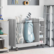 Armadio per Golf con ruota Grigio Sonoma 120 x 45 x 98 cm 899476