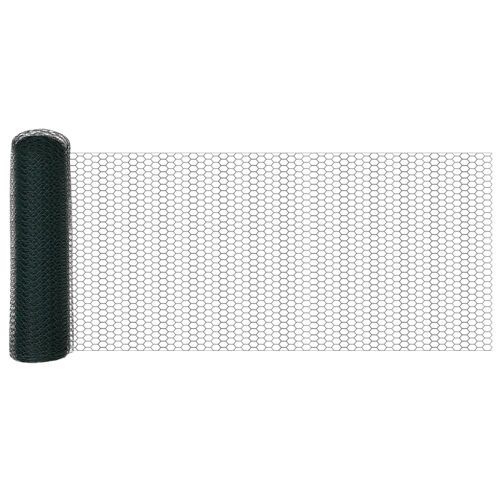 Recinzione Esagonale  Verde 0.4x100 m Acciaio