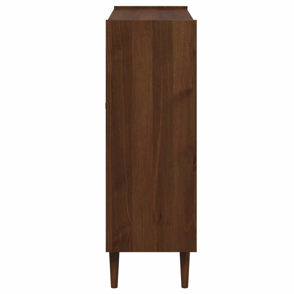 Credenza BILBAO Caramello scuro 104 x 40 x 120 cm 42041330