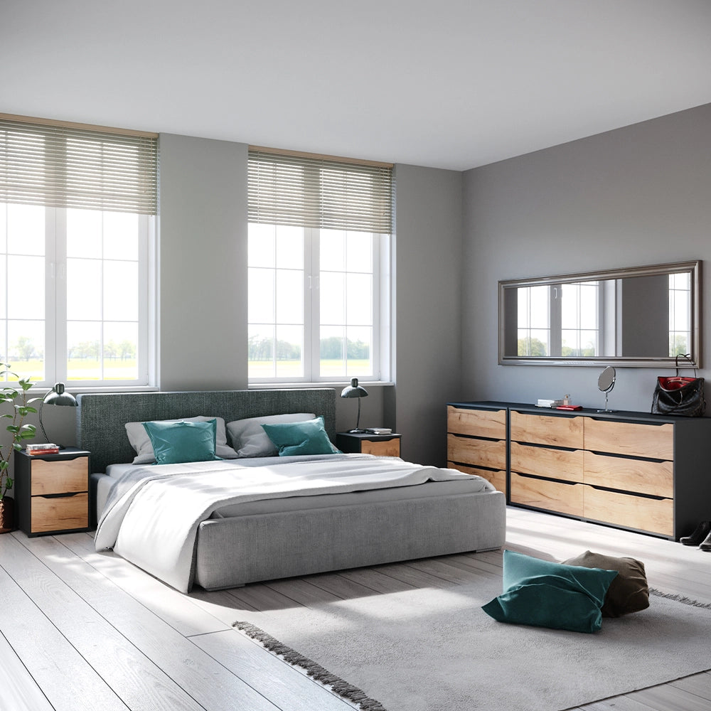 Vicco Credenza Quercia dorata 40 x 53.6 cm con cassetti