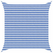 Telo Ombra Blu e Bianco 3 x 3 m HDPE