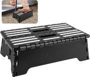 Sedia con Trappola di Sicurezza Compacta e Opportuna, Alta Prestazione, Leggera e Portatile con Antislip e Trappola Inclinabile