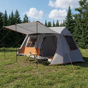 Tenda a tunnel Grigio e arancione 400 x 278 x 182 cm 42017435