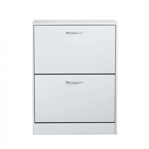 Scarpiera Sally 60x24x80 h cm in Legno Bianca