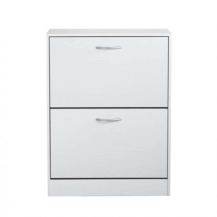 Scarpiera Sally 60x24x80 h cm in Legno Bianca