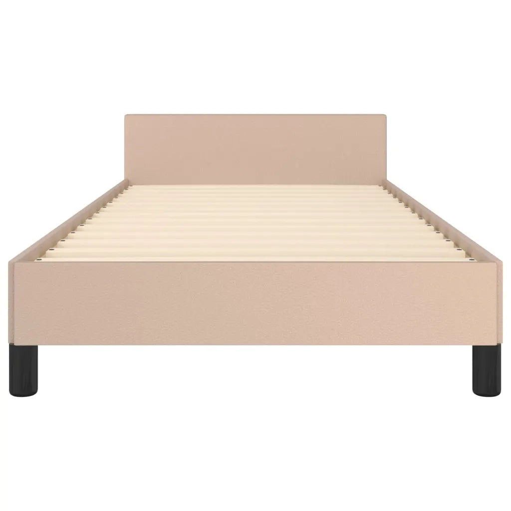 Giroletto con Testiera Cappuccino 80x200 cm in Similpelle cod mxl 61596