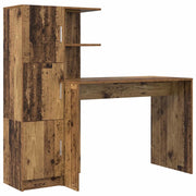 Scrivania | Tavolo da Ufficio 2 pz Legno vecchio