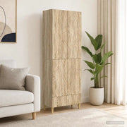 Set di armadi 2 pcs Rovere Sonoma Legno ingegnerizzato 3416693
