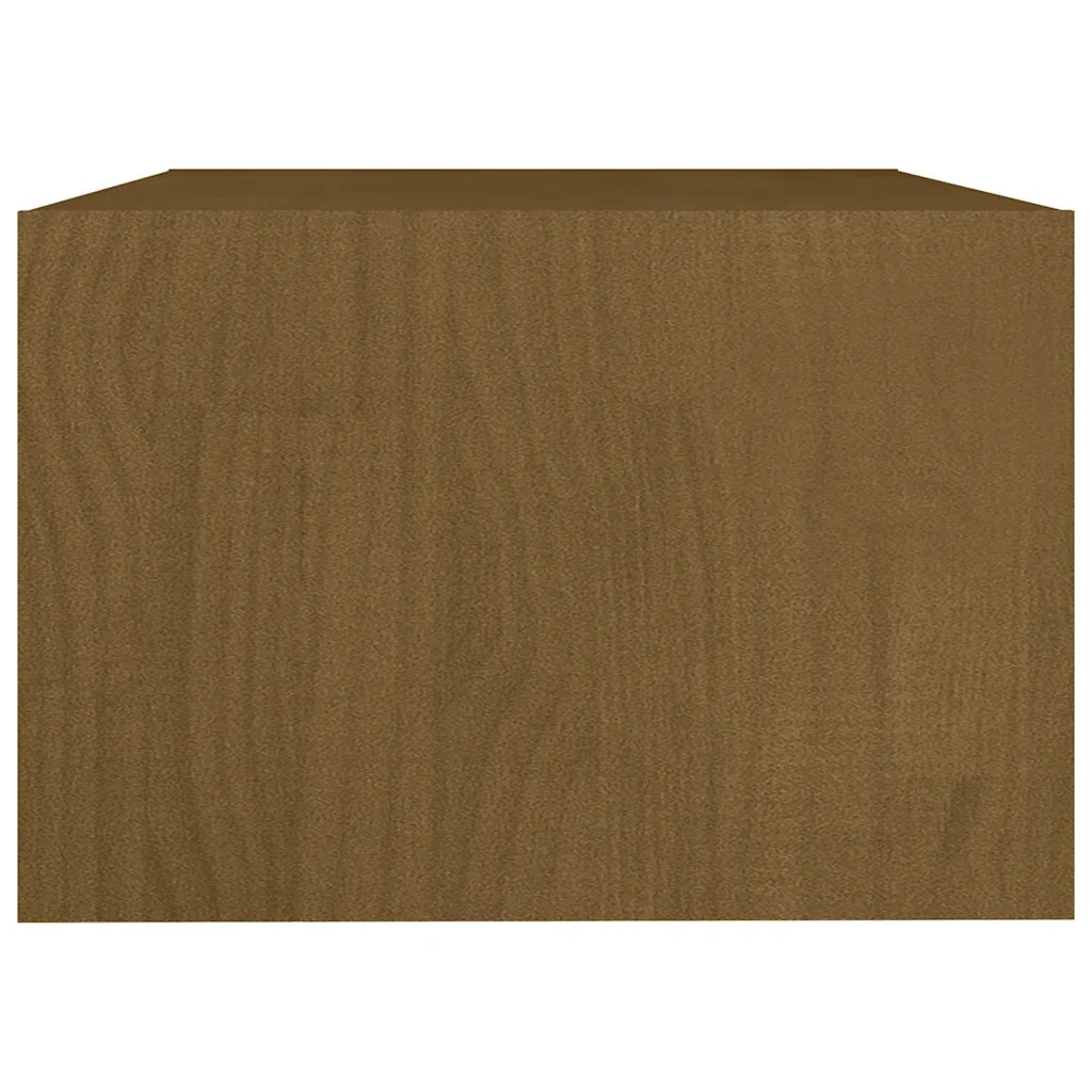 Tavolino da salotto | Tavolino da caff¨¨ | Tavolino da Soggiorno ambra 75x50x33,5 cm Legno Massello di Pino