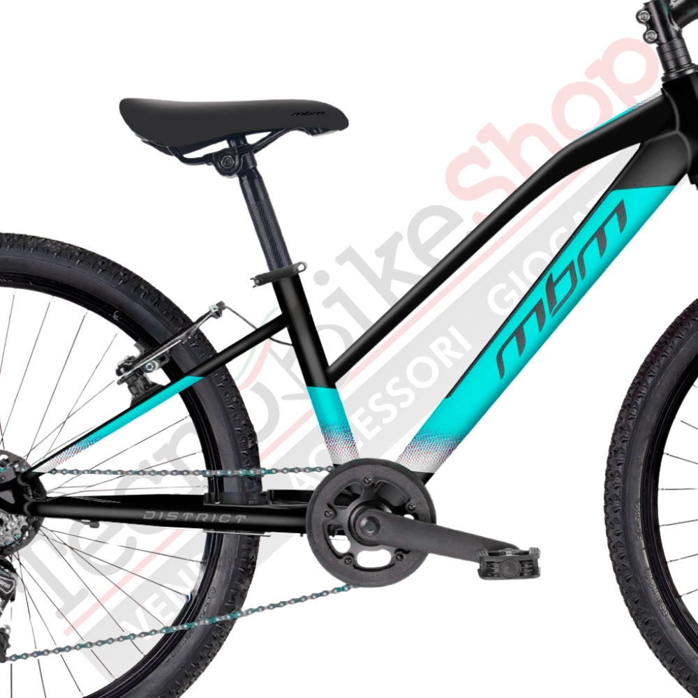 Bicicletta MTB Donna MBM District 26" con Cambio 7 Velocità-Verde