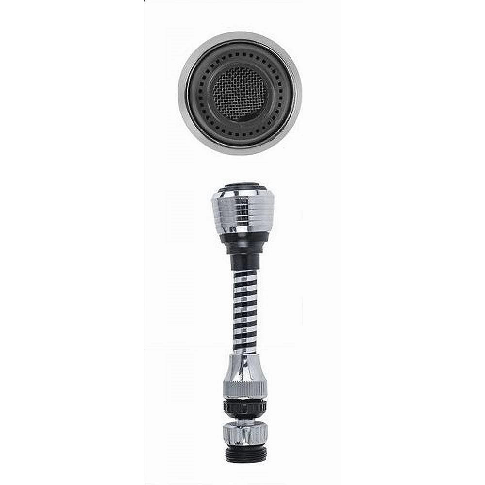 Trade Shop - Rompigetto Aeratore Rubinetto Per Lavello Prolunga Cannuccia Corta Snodo 69257 -