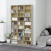 Armadietto T-LibreriaV Rovere Sonoma 102x16x177,5cm in Legno Multistrato