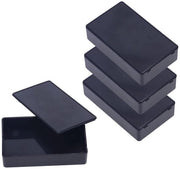 Scatola di Giunzione in Plastica Nera Impermeabile per Strumenti di Potenza Elettronica - Pacchetto da 3