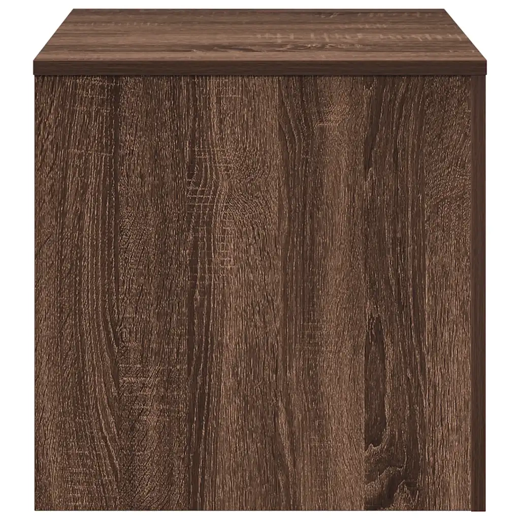 Credenze 3 pz Rovere Marrone in Legno Multistrato 815989