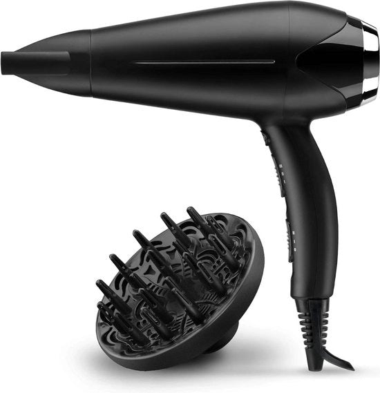 Asciugacapelli - Asciugacapelli Ionici - Faccia Ventosa - Stile - Anti Pelo Scuro
