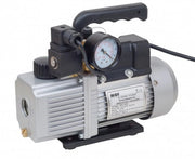 POMPA VUOTO BISTADIO CON ELETTROVALVOLA E VACUOMETRO LT56 - PORTATA LT/M 56 - DIM:305X123X230 MM  - MGF