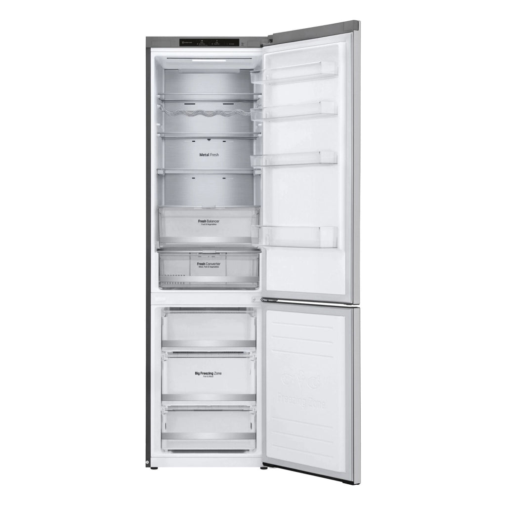 LG GBB72NSVCN Frigorifero combinato, Classe C, 384L, Wine Rack, No frost, Noble Steel