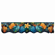 Tappeto Cucina Pvc Stampa Digitale HD Foglie Palme Moderno Sagomato Lavabile Antimacchia 50x240 cm