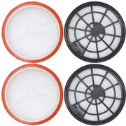 Set di filtri 4 pezzi - filtro di protezione del motore - filtro dell'aria di scarico - compatibile con Dirt Devil - materiali di alta qualità - duraturo - filtro per aspirapolvere