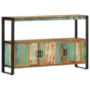 Credenza 120x30x75 cm in Legno Massello di Recupero  cod mxl 7119