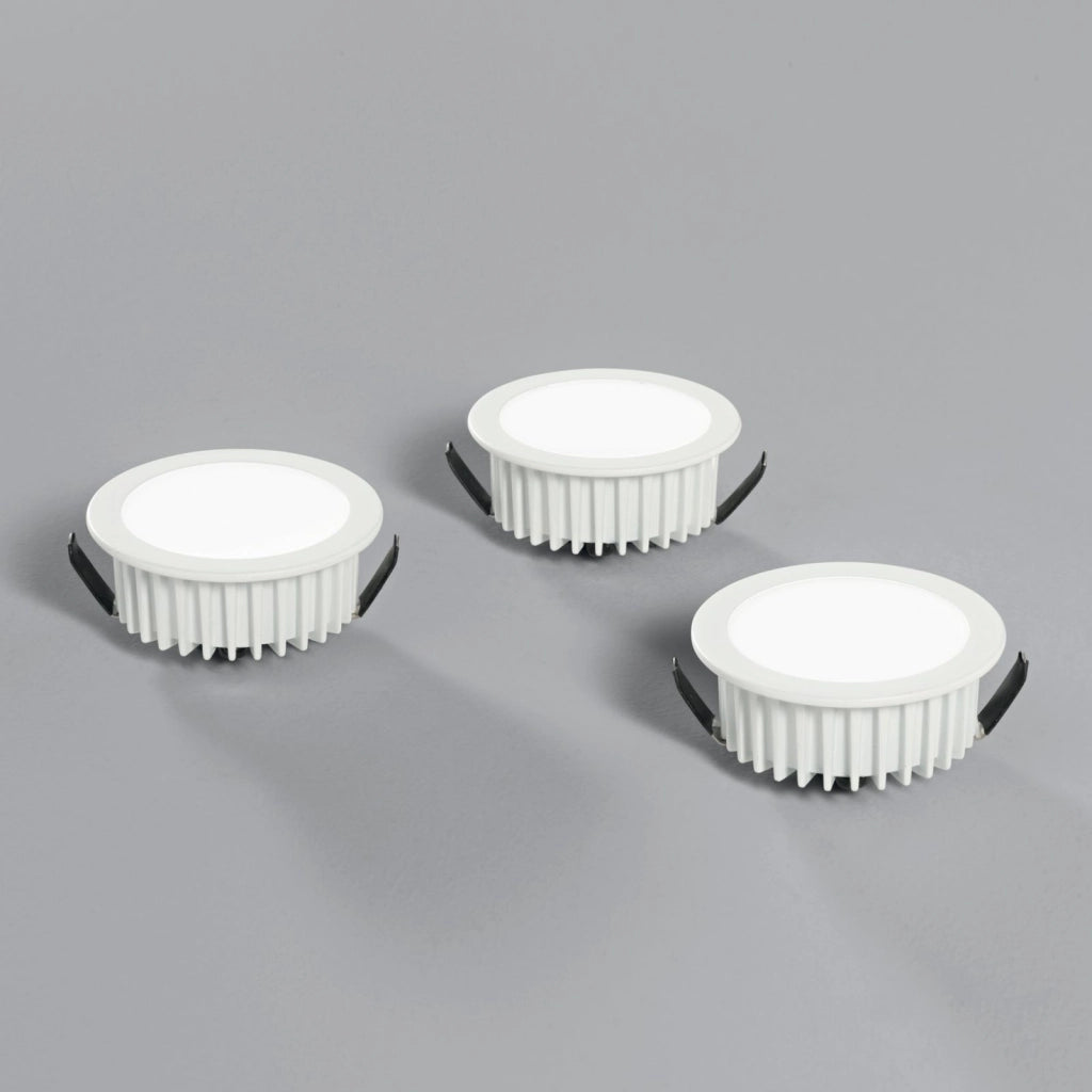 INCASSO LED FUSION BIANCO 3 PEZZI 5W 1200LM 4000K 7X3,2CM