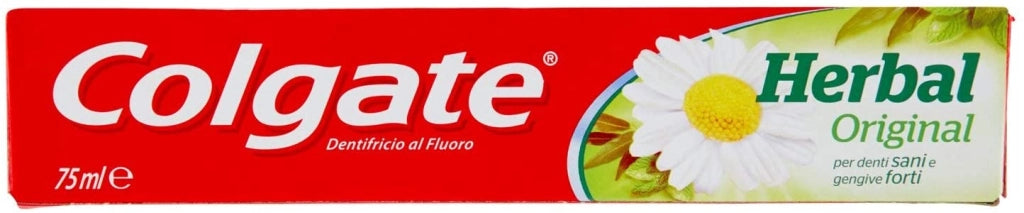 SET 2 CONFEZIONI DI COLGATE DENTIFRICIO HERBAL DA 75 ML CIASCUNO