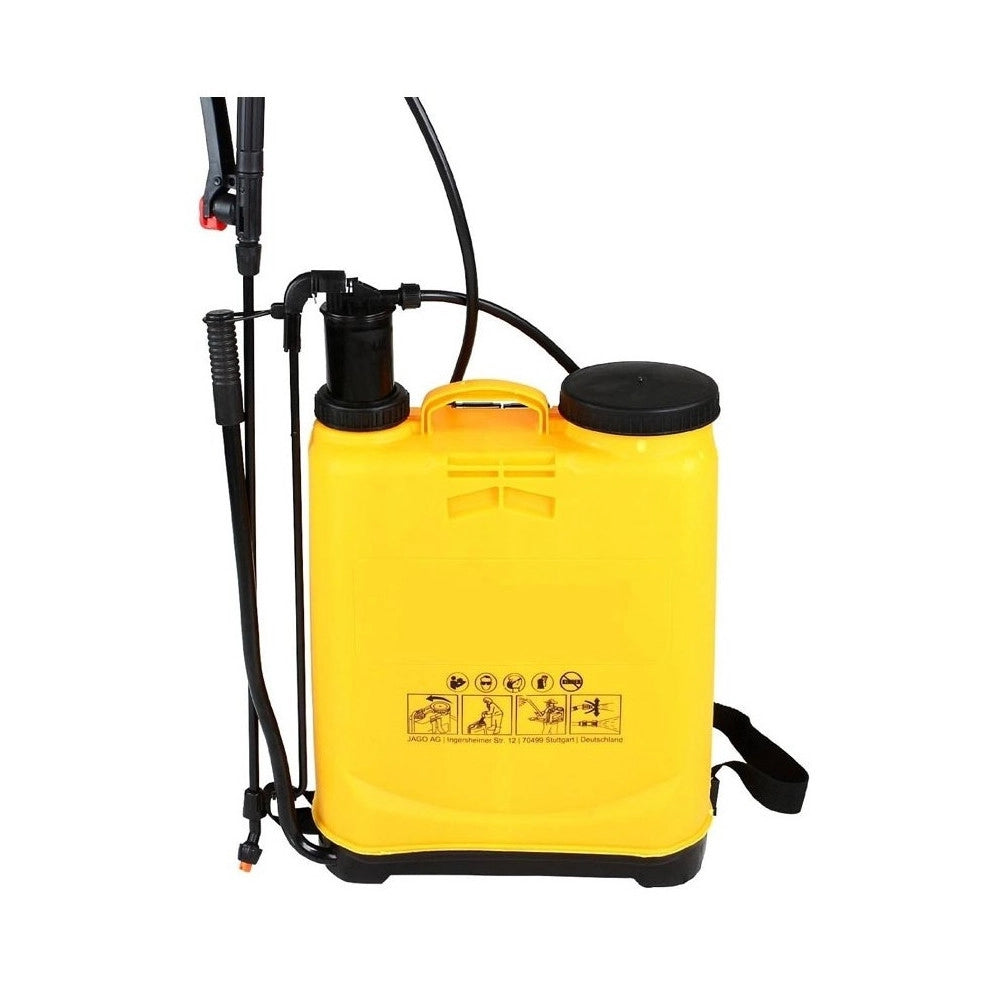 Trade Shop - Nebulizzatore Spruzzatore Zaino A Spalla Da 16 Lt Irroratrice Manuale A Pompa -