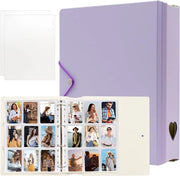 Album per pellicole istantanee - Adatto a diversi stampanti fotografici e cartelle Kpop - Blu