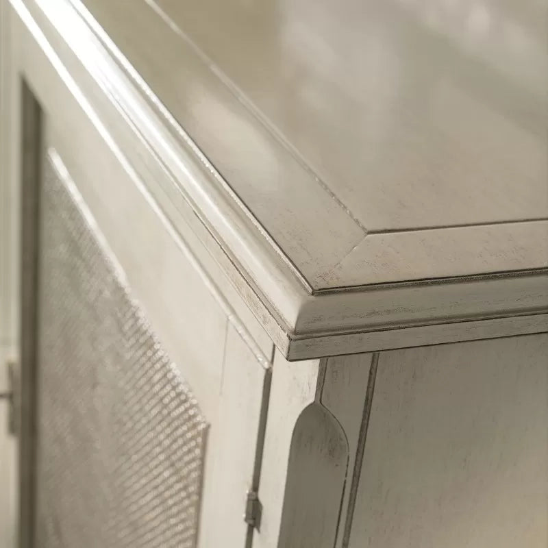 Madia 2 porte 4 cassetti paglia di vienna shabby 200x52x113 - Mobili 2G