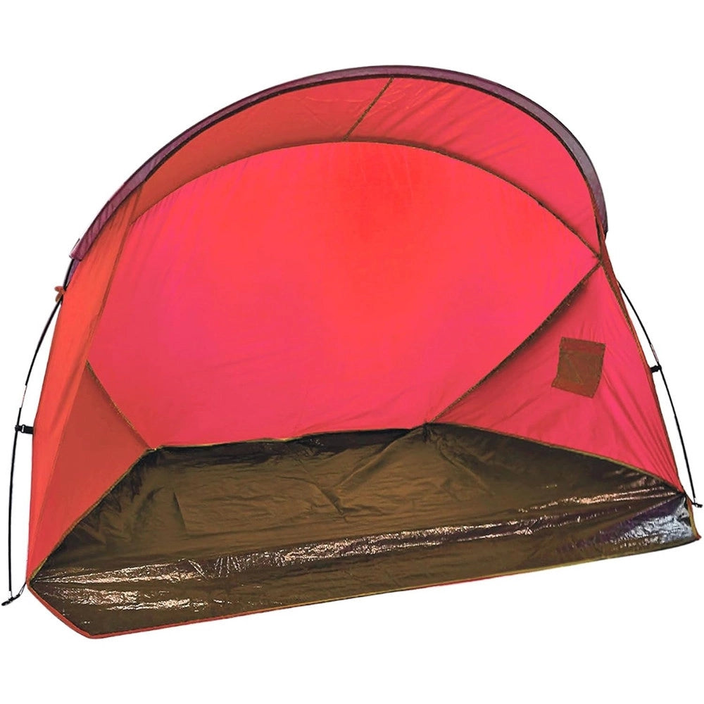 Trade Shop - Tenda Da Spiaggia Paravento Parasole Leggera Con Borsa Trasporto 215x145x130cm 206405 -