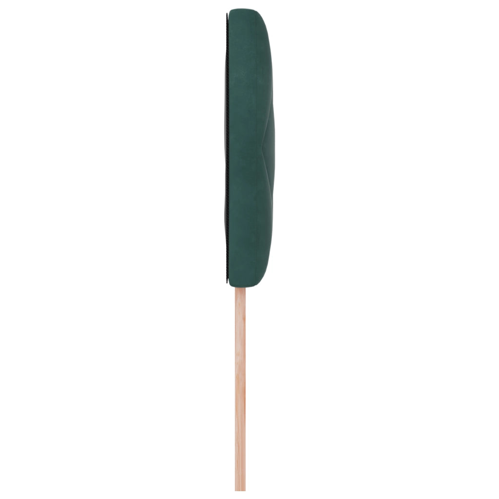 Testiera  Design a Blocchi di Diamante Verde Scuro 90 cm in Velluto