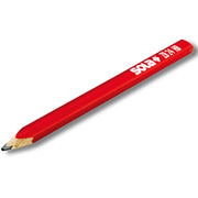Matita carpentiere zb 30 hb rossa tratto netto preciso cantiere