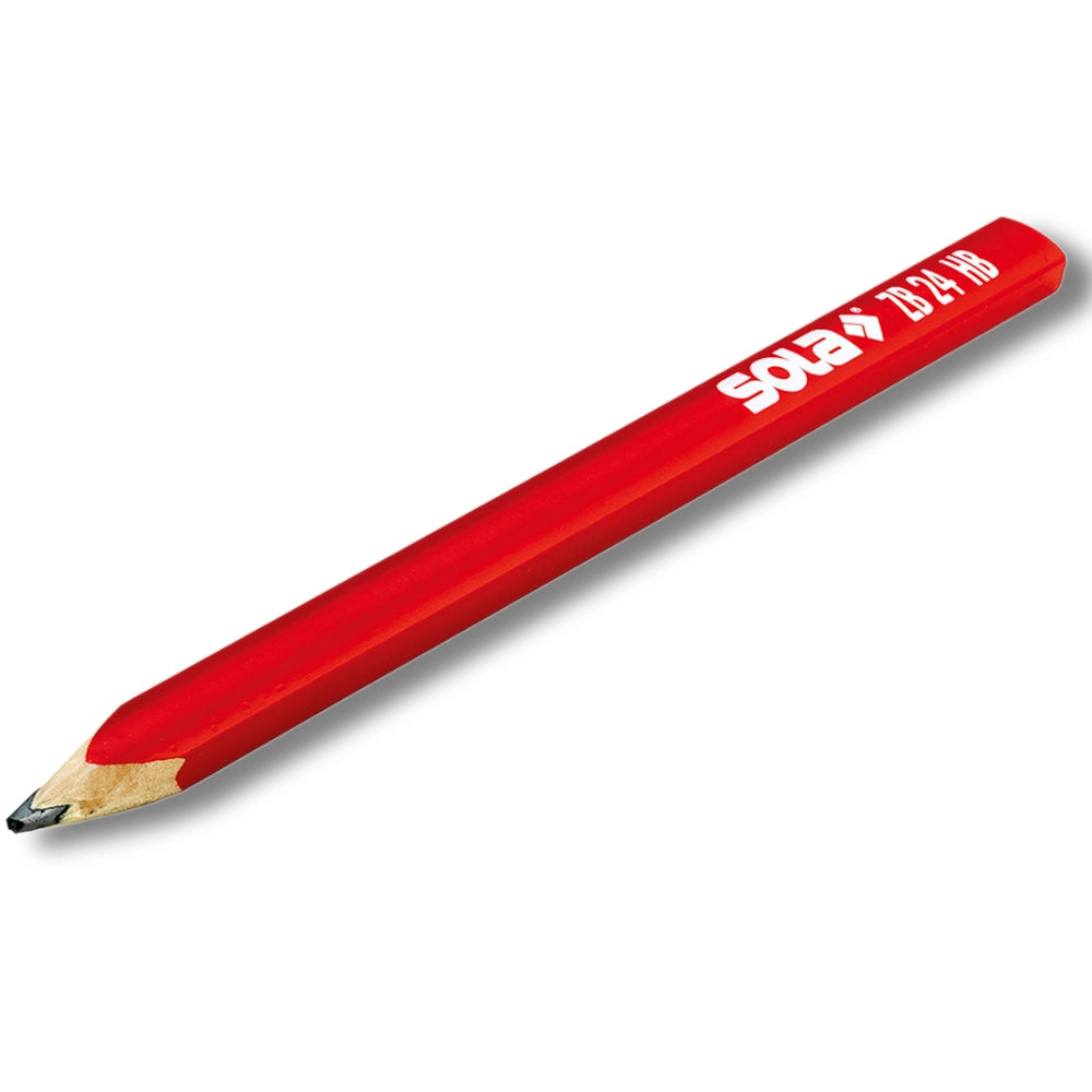 Matita carpentiere zb 30 hb rossa tratto netto preciso cantiere